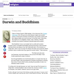 Darwin and Buddhism