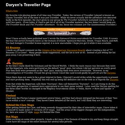 Daryen's Traveller Page