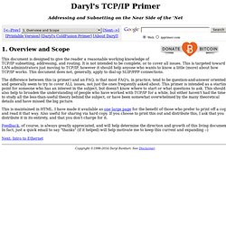 Daryl's TCP/IP Primer
