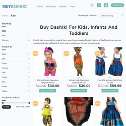 Dashiki For Kids: Buy Dashiki Shirt, Dress At 50% OFF