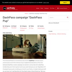 DashPass campaign "DashPass Pup"