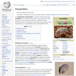 Dasypodidae