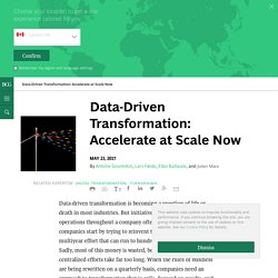 Data-Driven Transformation