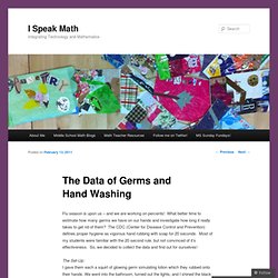 The Data of Germs and Hand Washing