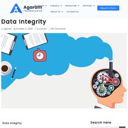 Data Integrity - Agaram Tech