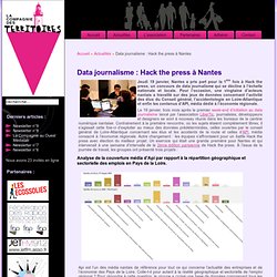 Data journalisme : Hack the press à Nantes