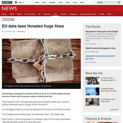 EU data laws threaten huge fines