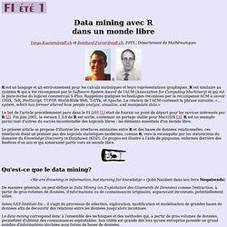 [FRENCH] Data Mining avec R dans un monde libre
