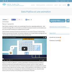 Data Publica en une animation