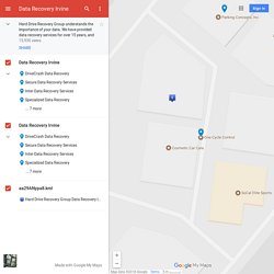 Data Recovery Irvine – Google My Maps