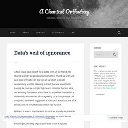 Data’s veil of ignorance