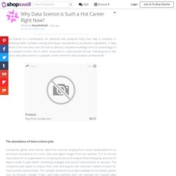 Why Data Science is Such a Hot Career Right Now?