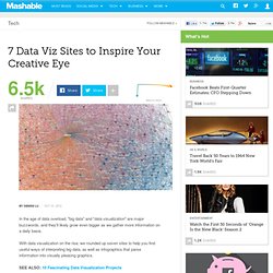 7 Data Viz Sites to Inspire Your Creative Eye