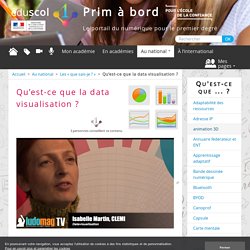 Qu'est-ce que la data visualisation ?