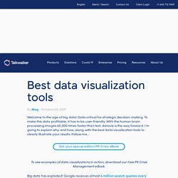 16 data visualization tools & guide