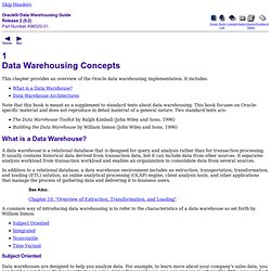 Data Warehousing Concepts