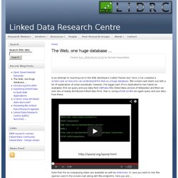 Linked Data Research Centre