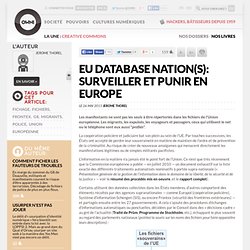 EU Database Nation(s): surveiller et punir en Europe