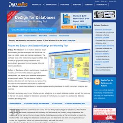 DeZign for Databases - Database Design and Data Modeling Tool