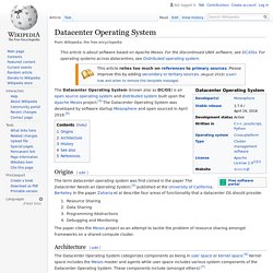 Datacenter Operating System - Wikipedia