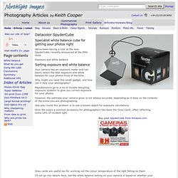 Datacolor SpyderCube review