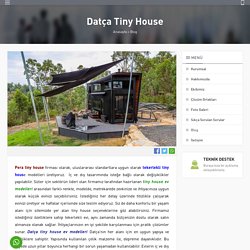 Datça Tiny House Modelleri ve Fiyatları