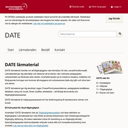 DATE lärmaterial