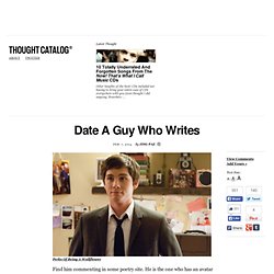 Date A Guy Who Writes