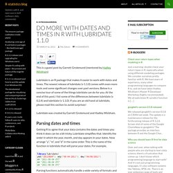 Do more with dates and times in R with lubridate 1.1.0