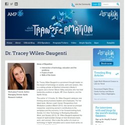 Dr. Tracey Wilen-Daugenti