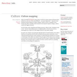 Culture mapping