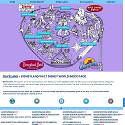 Daveland Vintage and Current Disneyland Photo Index