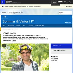 David Batra 21 juni kl 13:00 - Sommar & Vinter i P1