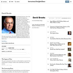 David Brooks