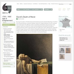 David's Death of Marat