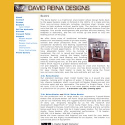 David Reina Designs Beaters