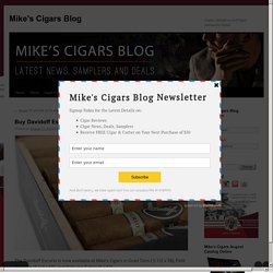 Buy Davidoff Escurio Brazilian Cigar - Mike's Cigars BlogMike's Cigars Blog
