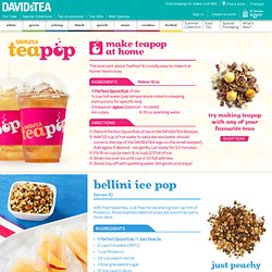 DavidsTea - Tea Recipes