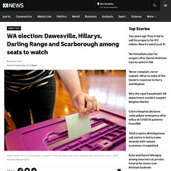 WA election: Dawesville, Hillarys, Darling Range and Scarborough among seats to watch