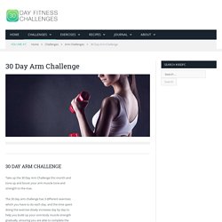 30 Day Arm Challenge Fitness Workout