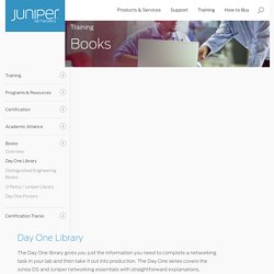 Day One Library — Juniper Networks