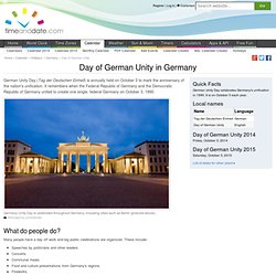 Day of German Unity in Germany