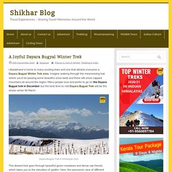 Dayara Bugyal Trek 2021 - A Joyful Dayara Bugyal Winter Trek -Shikhar travels