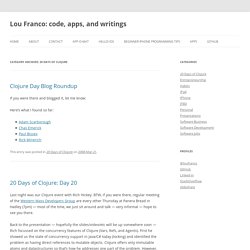 Lou Franco: code, apps, and writings