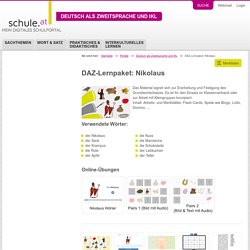 DAZ-Lernpaket: Nikolaus - schule.at