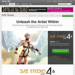 Free 3D Software and 3D Model Providers