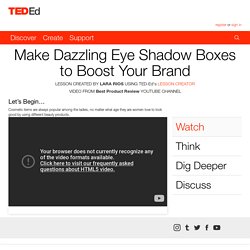 Make Dazzling Eye Shadow Boxes to Boost Your Brand