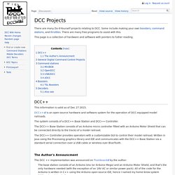 DCC Projects - DCCWiki