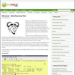Ddrescue - Data Recovery Tool