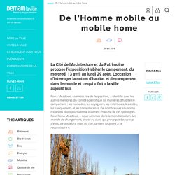 De l'Homme mobile au mobile home